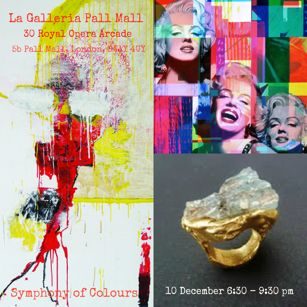 Symphony of Colours exhibition at Galleria Pall Mall in London